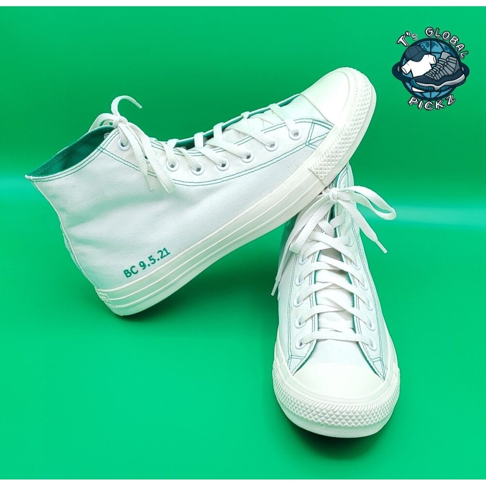 Converse Chuck Taylor All Star Hi Top Lace-Up  Green/Off White Mens size 11.5